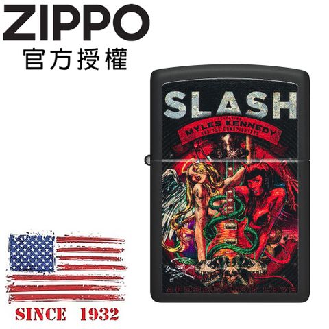 ZIPPO Slash樂團聯名款防風打火機