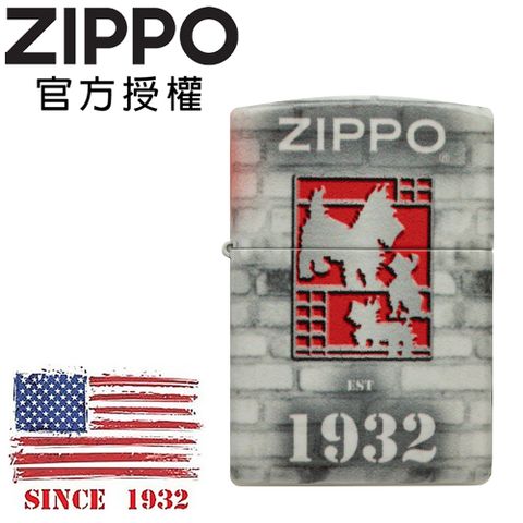 Zippo 【官方授權店】2022 Founders Day Stock Collectible 2022 創辦人紀念日-蘇格蘭梗犬防風打火機