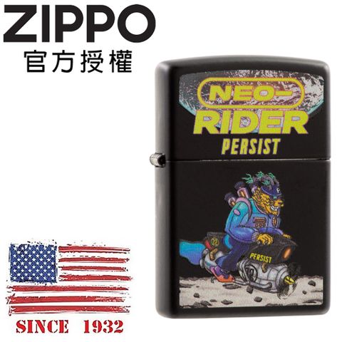 【ZIPPO官方授權店】Neo-Rider Persist聯名防風打火機