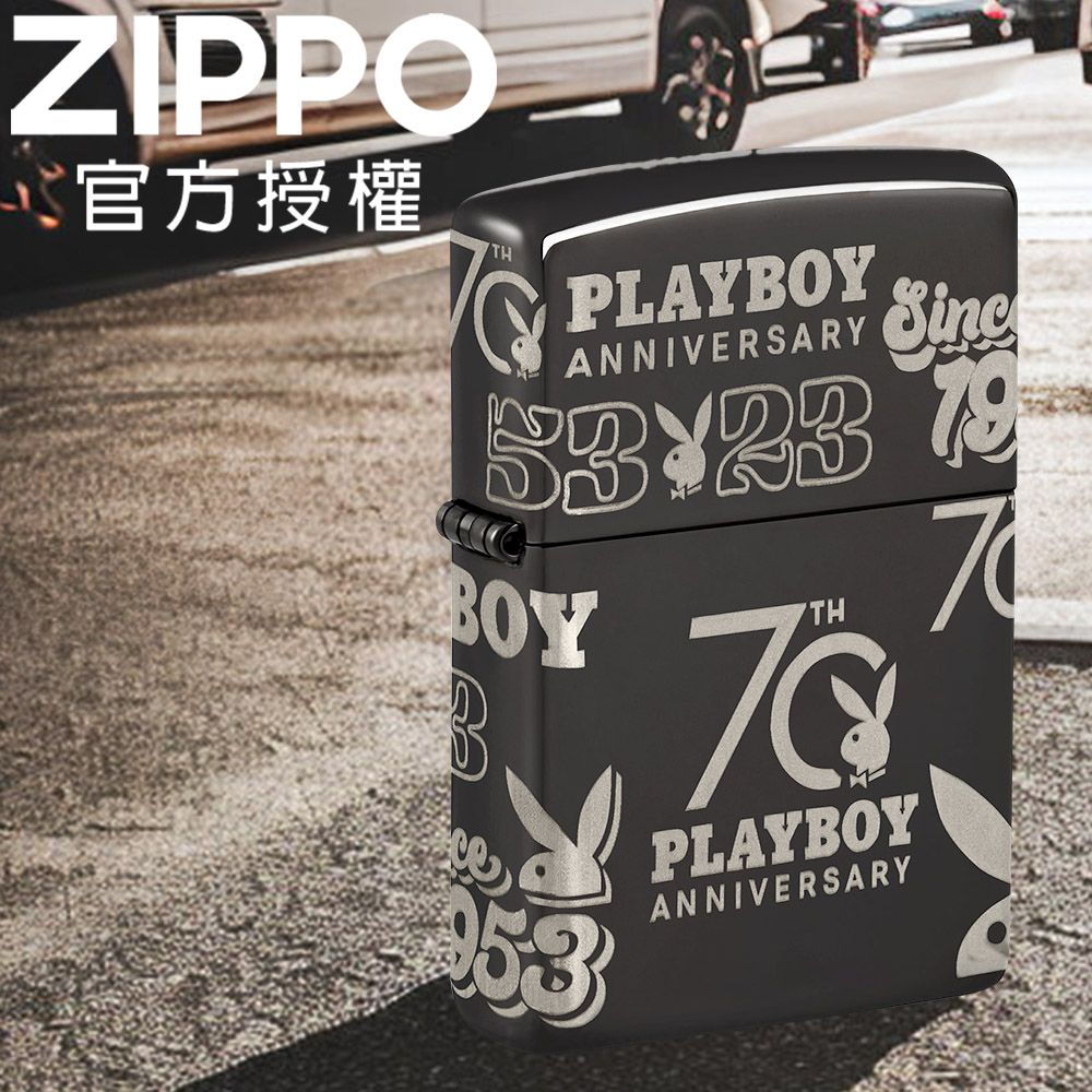 ZIPPO Playboy 70th Anniversary Playboy花花公子-70周年紀念款防風