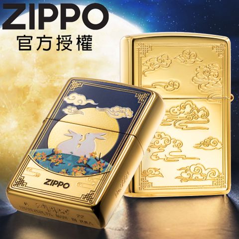 Zippo 【官方授權店】玉兔相伴(亞洲限量款)防風打火機