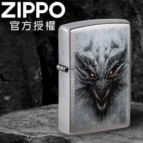 【ZIPPO官方旗艦店】Dragon Design 惡龍防風打火機