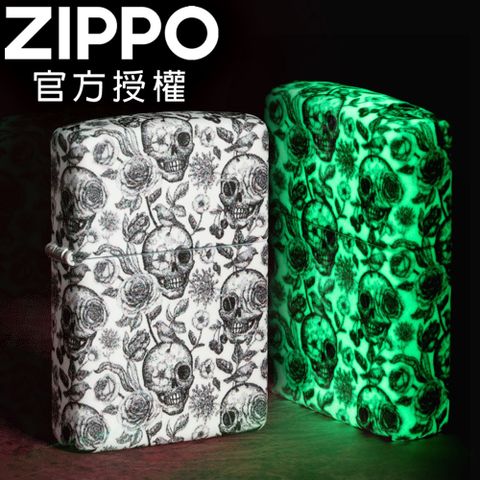 Zippo 【官方旗艦店】Skeleton Design 骷髏之影防風打火機