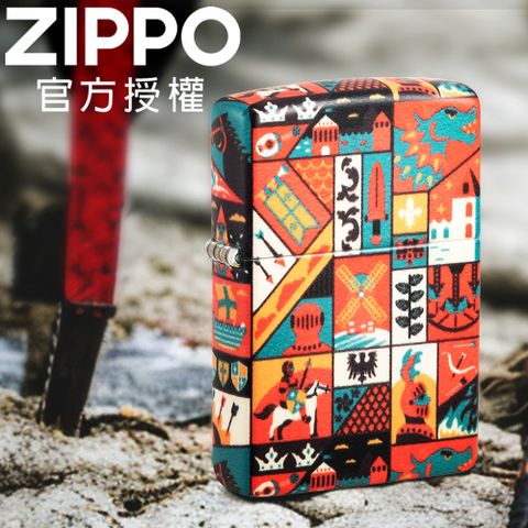 Zippo 【官方旗艦店】Old Ages Design 舊時代防風打火機