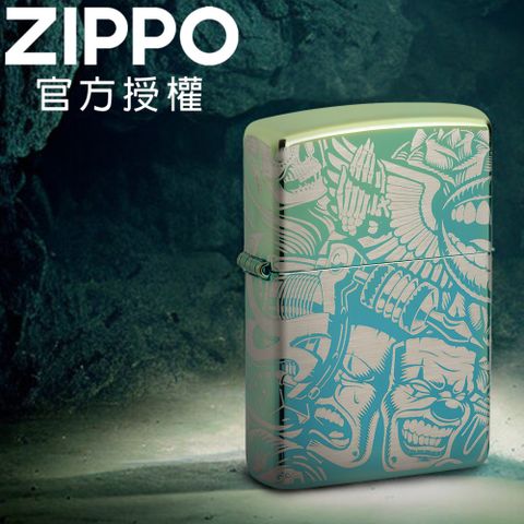 Zippo 【官方旗艦店】Tattoo Theme Design 紋身主題防風打火機