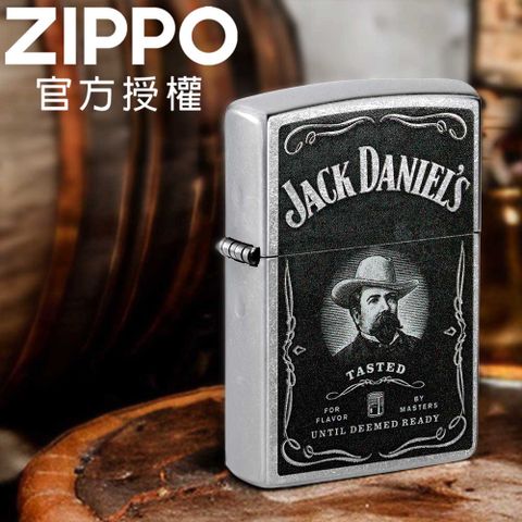 Zippo 【官方旗艦店】Jack Daniels 傑克丹尼聯名款防風打火機