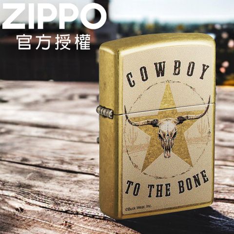 Zippo 【官方旗艦店】Buck Wear防風打火機