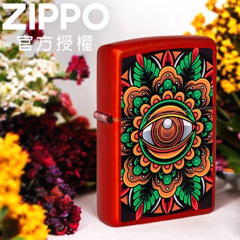 Zippo 【官方旗艦店】Counter culture Eye Design 反文化之眼防風打火機