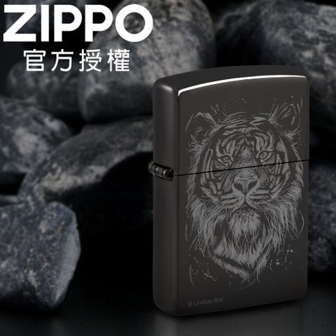 Zippo 【官方旗艦店】Lindsay Kivi The Big Cat防風打火機