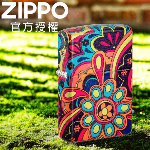 Zippo 【官方旗艦店】Flower Power Design 花卉能量設計防風打火機 出貨方式