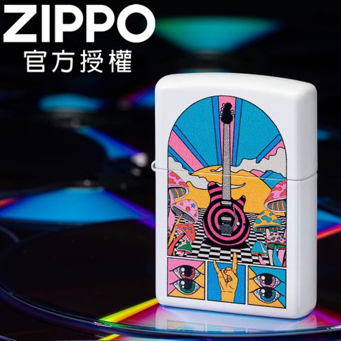 ZIPPO Retro Music Design 復古音樂設計防風打火機