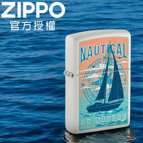 Zippo 【官方旗艦店】Buck Wear-Nautical by Nature防風打火機