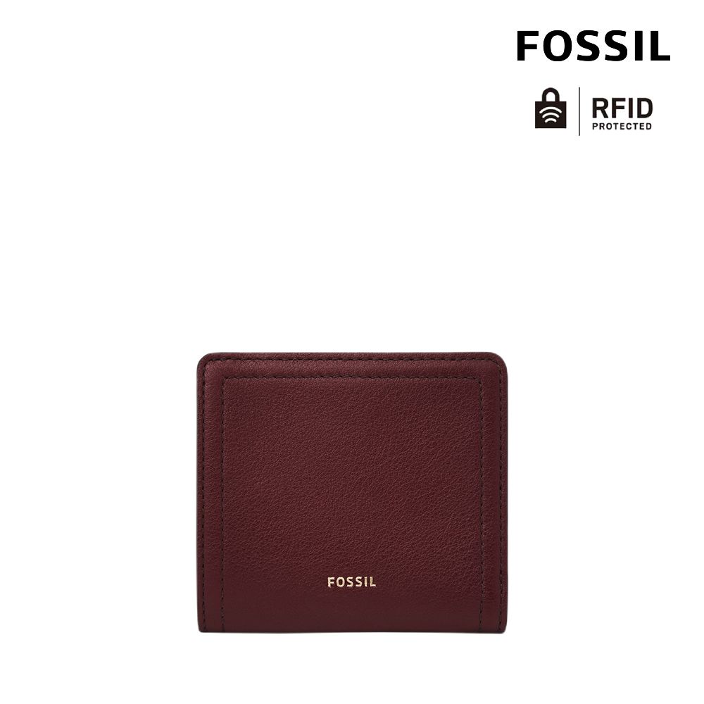 FOSSIL】Logan 真皮RFID防盜短夾-紅木色SL7829243 - PChome 24h購物