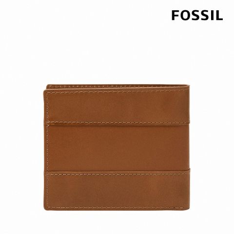 FOSSIL Everett 真皮大零錢袋皮夾-咖啡色 ML4400216