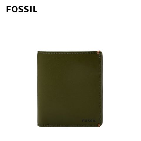 FOSSIL Joshua 仙人掌純素皮革多功能皮夾-沼綠色 ML4478376