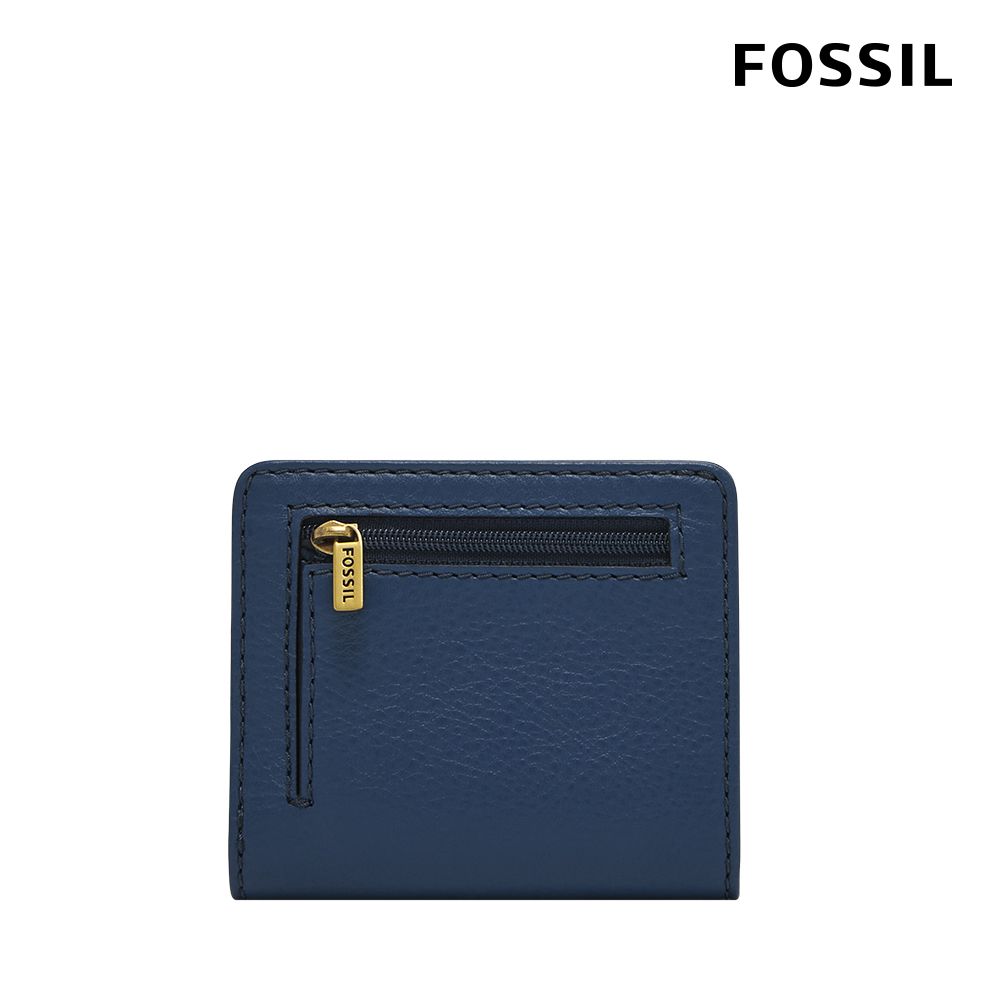 FOSSIL】Madison 真皮經典短夾-牛仔藍SWL2229944 - PChome 24h購物