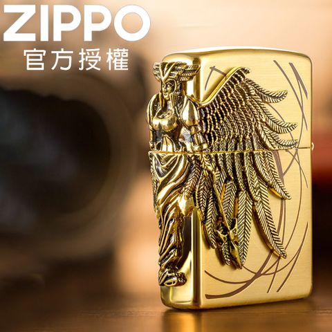 ZIPPO AMAZON 1 GD 亞馬遜女戰士(金色)防風打火機