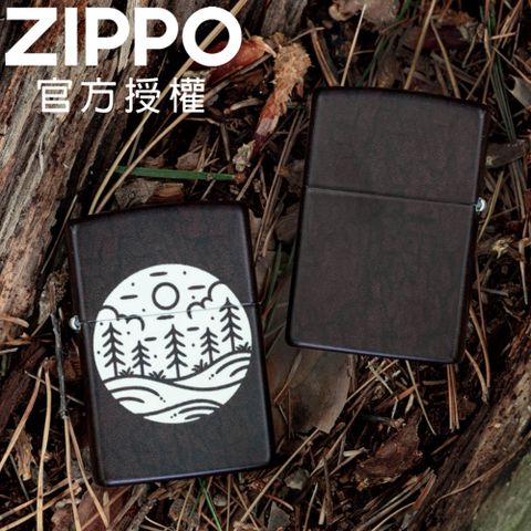 ZIPPO Moonlit Field Design 月下原野防風打火機