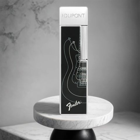 S.T.Dupont 都彭 x Fender 聯名款 Twiggy 噴射式打火機-電吉他圖騰(030025)