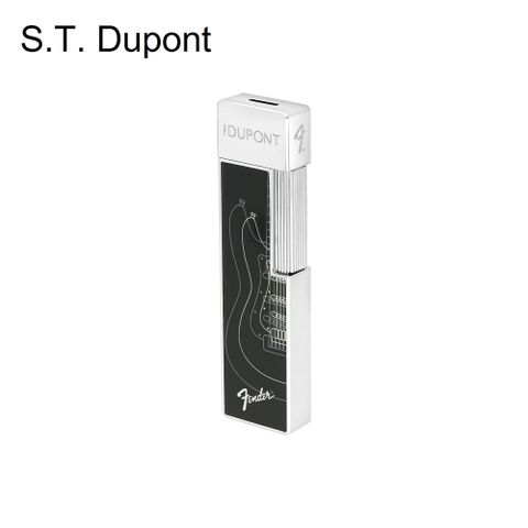 S.T.Dupont 都彭 TWIGGY系列 打火機 fender black/chrome 30025