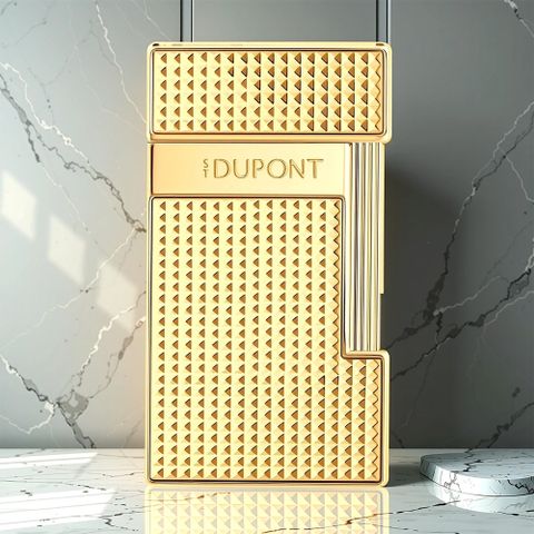 S.T.Dupont 都彭 Slimmy 系列精緻工藝打火機-金 028119