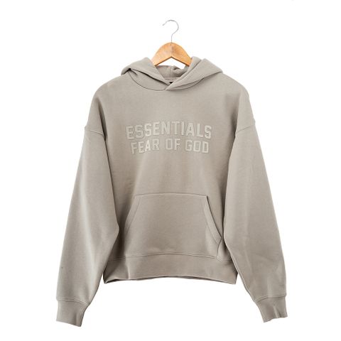 Essentials 新款Kids Hoodie Plum 連帽棉質上衣 (灰綠色/童款)