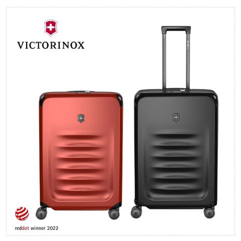 【VICTORINOX 瑞士維氏】Spectra 3.0 27吋行李箱 黑/紅 30*46*69 6.2kg(611759/611760)