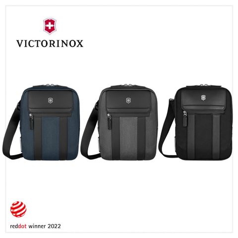 VICTORINOX 瑞士維氏 ArchitectureUrban2 城市系列 側包 9x22x28 灰/藍 612668/612675