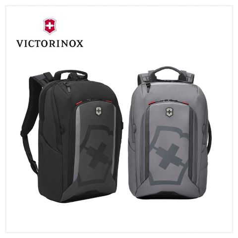 VICTORINOX 瑞士維氏 Touring 2.0 後背包附單車燈附加裝置 19x31x45cm 灰/黑 612117/612118