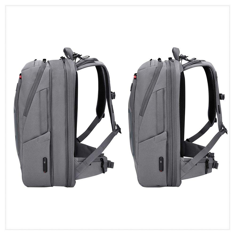 VICTORINOX 維氏 Touring 2.0 旅行後背包 24x35x53cm 灰/黑 612119/612120