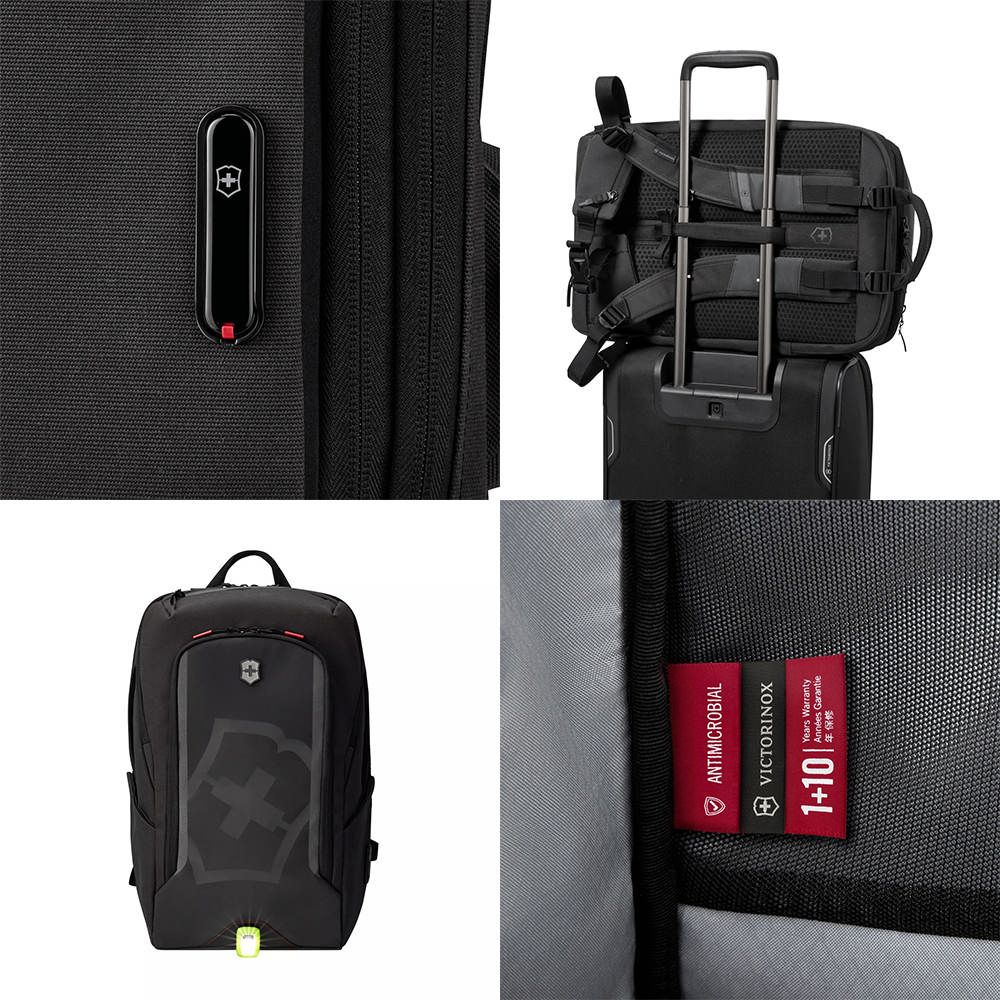 VICTORINOX 維氏 Touring 2.0 旅行後背包 24x35x53cm 灰/黑 612119/612120