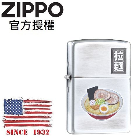 Zippo 【官方授權店】TOKYO series-Ramen 日式拉麵設計防風打火機