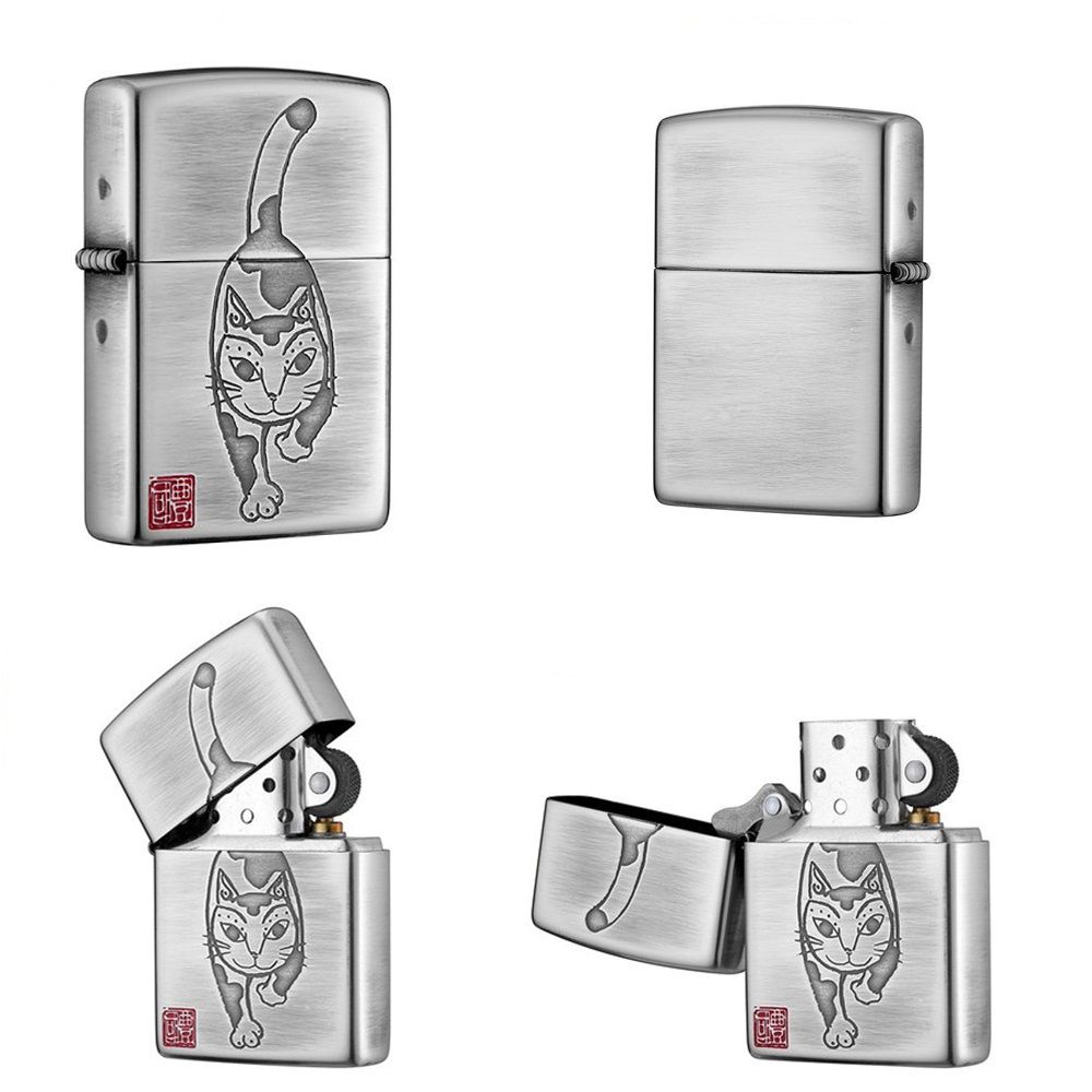 ZIPPO Honda Works Cat 本多風格貓防風打火機- PChome 24h購物