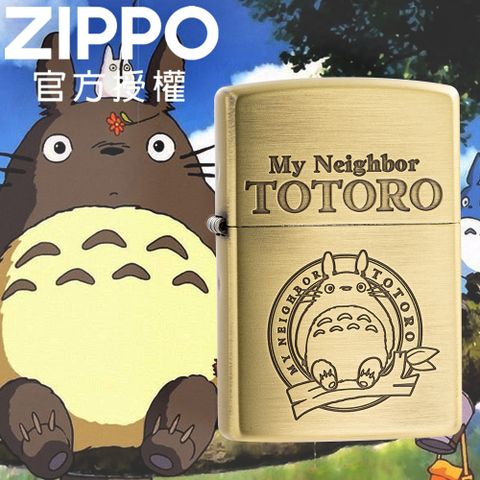 Zippo 【官方旗艦店】Studio Ghibli - Totoro 吉卜力-豆豆龍龍貓防風打火機