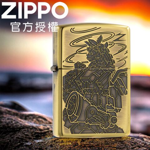 Zippo 【官方旗艦店】Chinese Horse 十二生肖-馬防風打火機