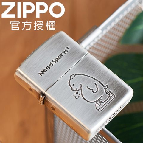 Zippo 【官方授權店】Need Sports 是時候運動了防風打火機