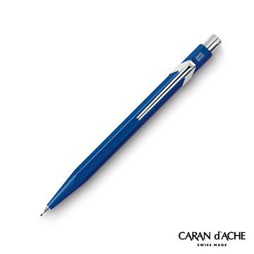 CARAN d'ACHE 瑞士卡達 CARAN dACHE 瑞士製 844系列 經典藍 自動鉛筆