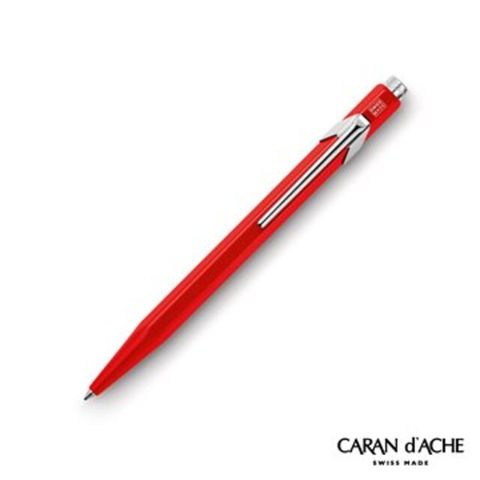 CARAN d'ACHE 瑞士卡達 CARAN dACHE 瑞士製 849系列 經典紅 原子筆