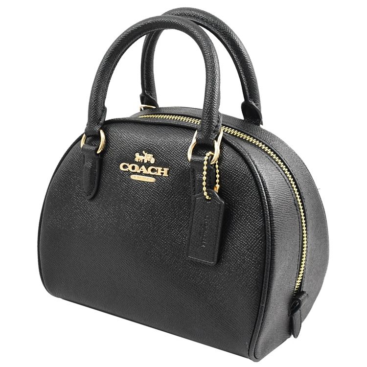 COACH 蔻馳  Sydney 半月造型兩用包.黑