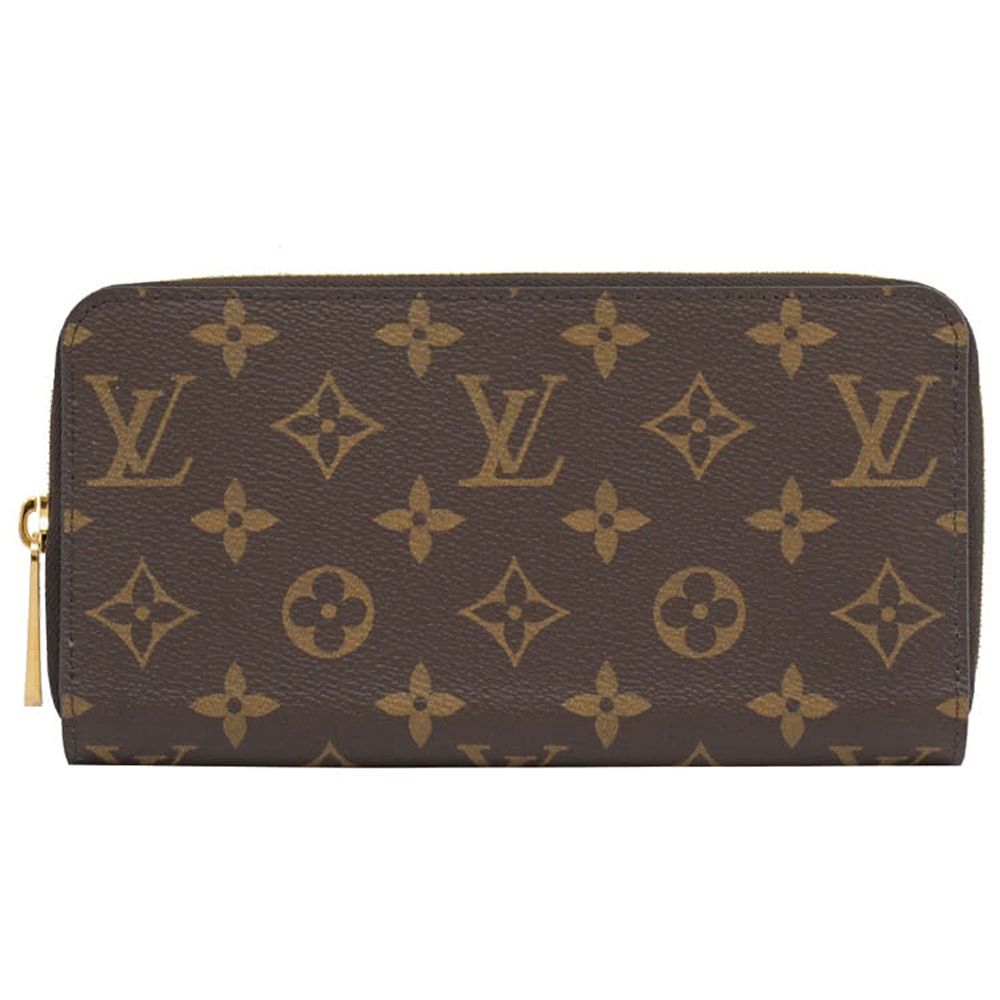 Louis Vuitton 路易威登 LV ZIPPY 新版經典花紋拉鍊長夾.粉紅 現貨