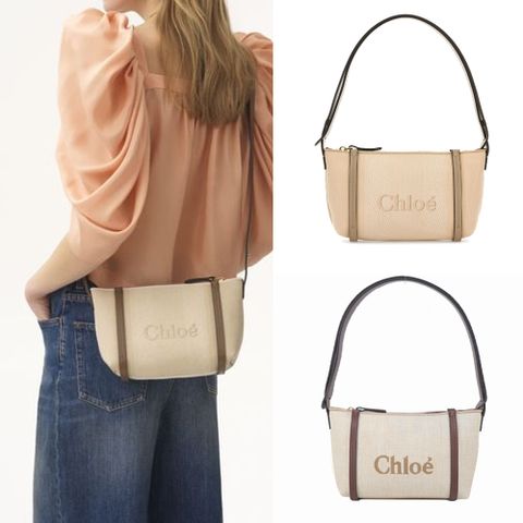 CHLOE Carry 帆布手提/肩背包(任選)