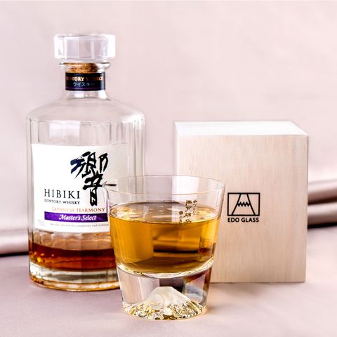 【田島硝子】日本手工吹製威士忌富士山杯_TG15-015-R 