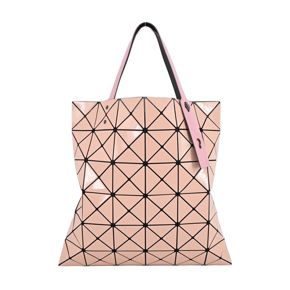 ISSEY MIYAKE 三宅一生BAOBAO MIX雙色6X6手提包-淺粉紅×淺橘- PChome