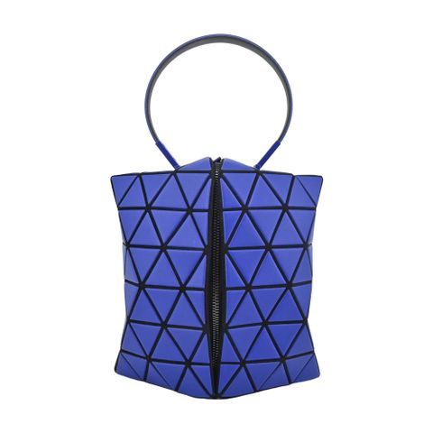 Issey Miyake 三宅一生 BAOBAO TORSO 霧面手提桶包--藍