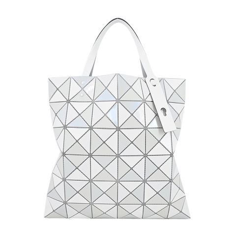 Issey Miyake 三宅一生 BAOBAO QUATRO 6X6 四材質手提包-白