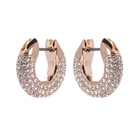SWAROVSKI 施華洛世奇 Dextera 玫瑰金耳環