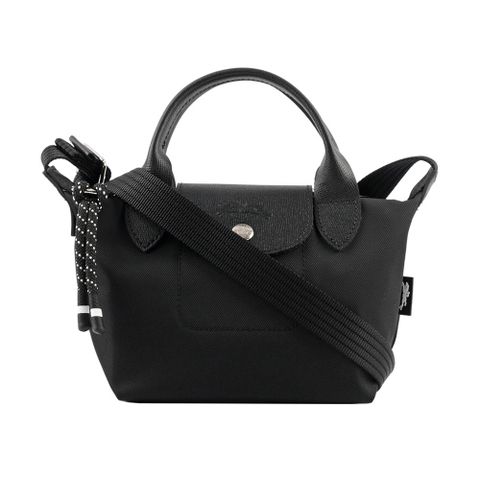 LONGCHAMP LE PLIAGE ENERGY 迷你再生帆布二用包(黑色) L1500 HSR 001