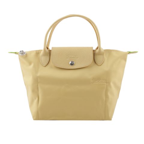 Longchamp S號短把LE PLIAGE GREEN摺疊水餃包(小麥黃) L1621 919 A81