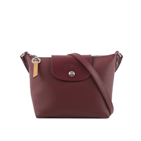 Le Pliage City XS Crossbody bag Plum - Canvas (10164HYQ261)