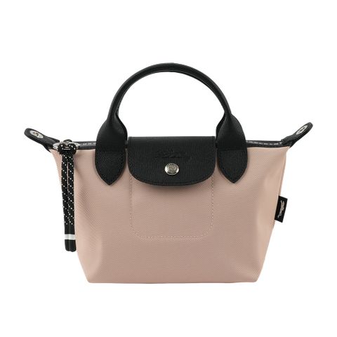 Longchamp LE PLIAGE ENERGY 迷你再生帆布二用包(裸膚色)